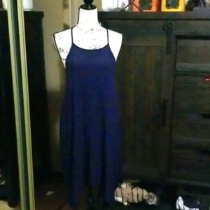Navy blue dress